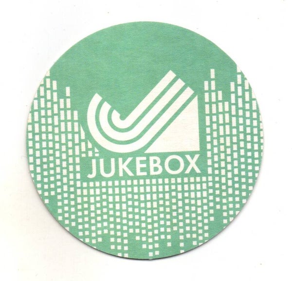 Sottobicchiere Jukebox verde