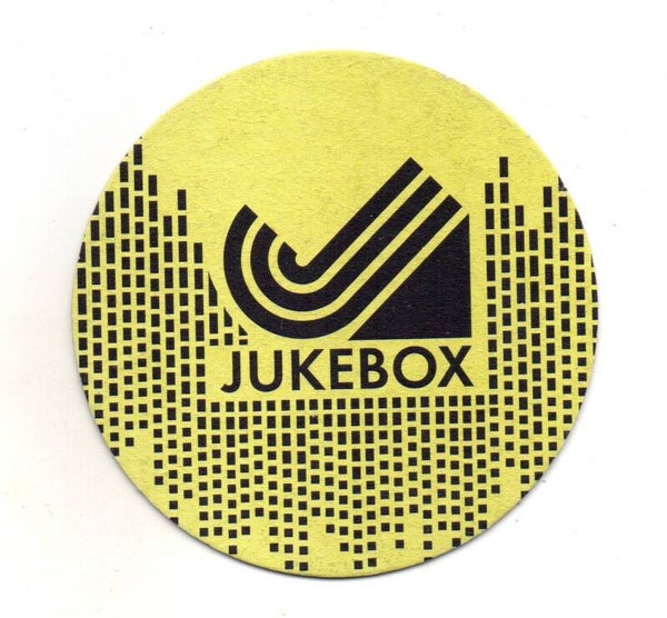 Sottobicchiere Jukebox giallo