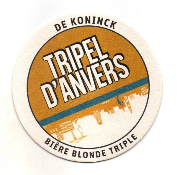 Sottobicchiere Tripel d'Anvers Blonde Triple rotondo