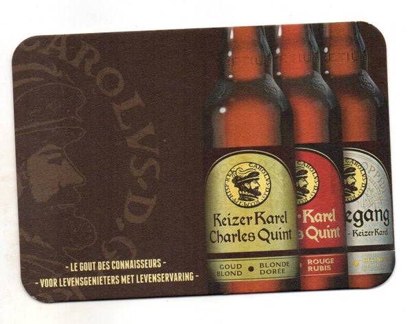 Sottobicchiere Charles Quint Keizer Karel Dorèe Rubis Blond