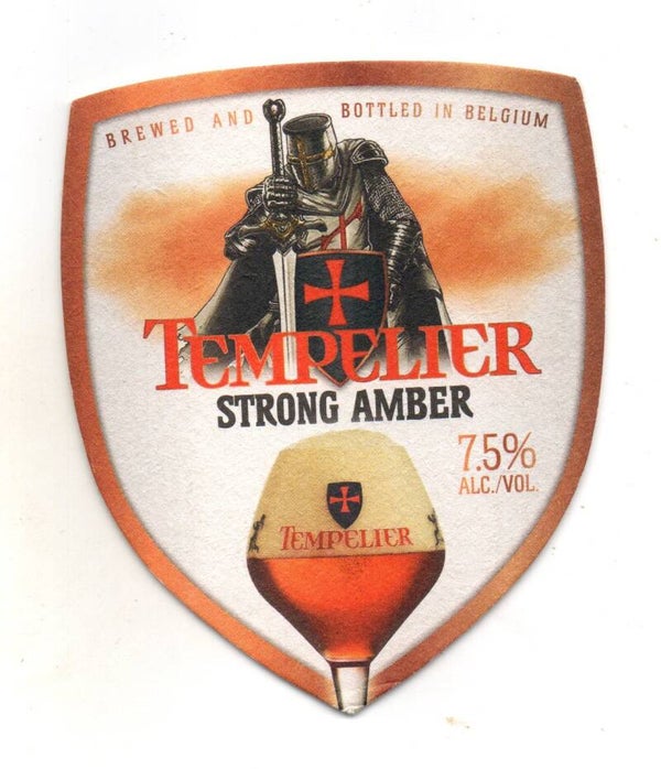 Sottobicchiere Tempelier Strong Amber scudo