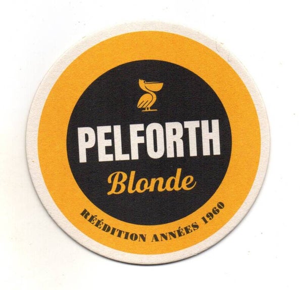 Sottobicchiere Pelforth Blonde Reèdition Annèes 1960