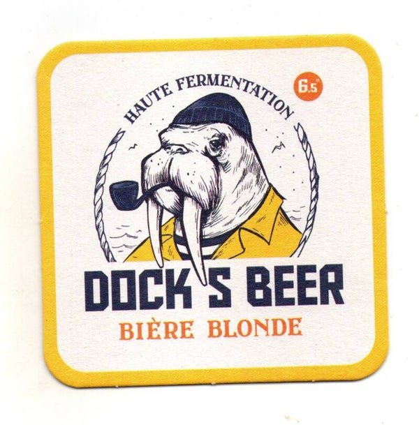 Sottobicchiere Dock's Beer Biere Blonde