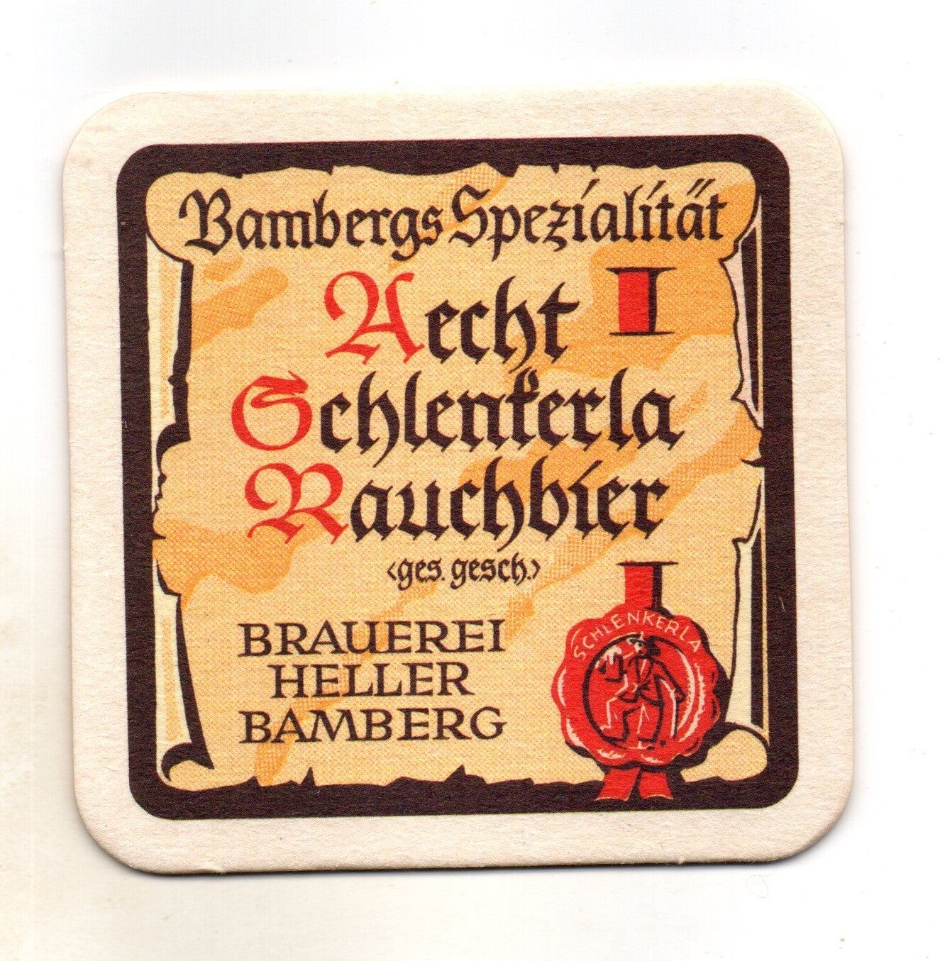 Sottobicchiere Aecht Schlenkerla Rauchbier