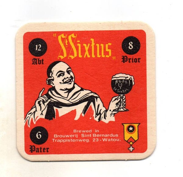 Sottobicchiere St. Sixtus vintage