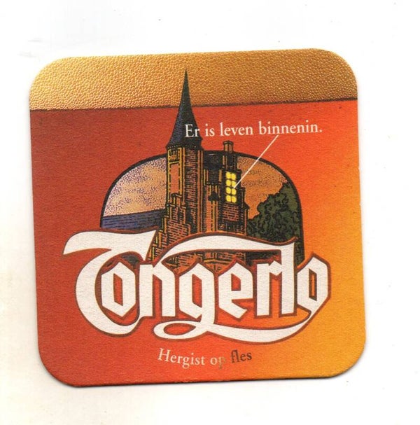 Sottobicchiere Tongerlo hergist op fles