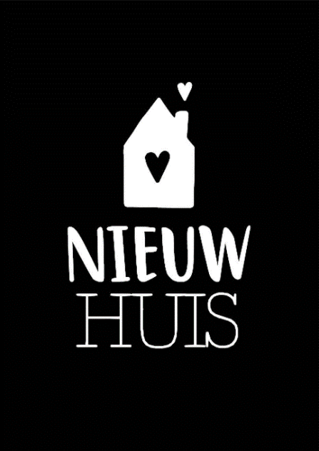 Nieuw huis