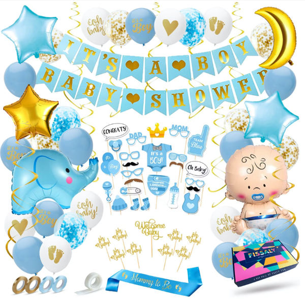 Feestpakket - Babyshower boy