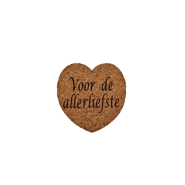 Hartjes onderzetter Valentijn