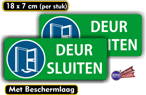 Deur-sluiten-stickers, set van 2 stuks  (1019.49)