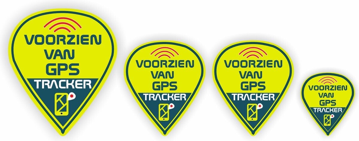 GPS tracer 4 sticker set 4 stickers (1166.60)