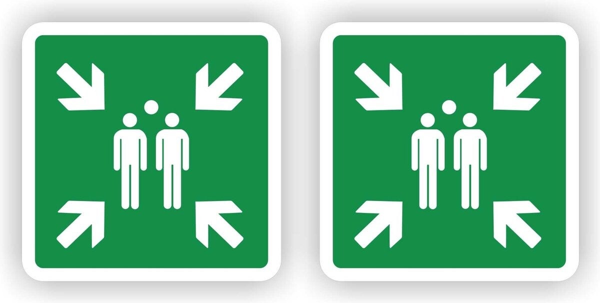 Verzamelpunt - Pixtogram - stickers - set 2 stuks (375.19)