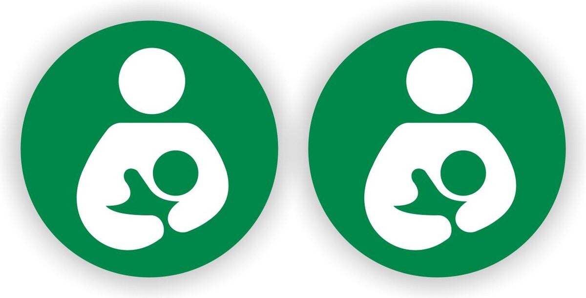 Kolfruimte deur sticker set 2 stuks groen (1050.52)