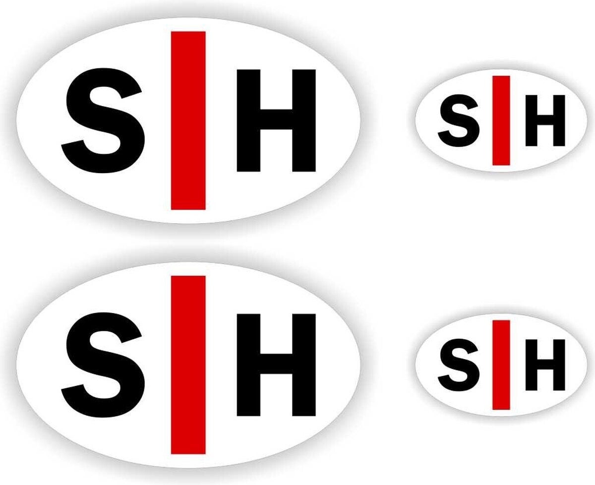SH Slechthorend Embleem Stickers (919.44)