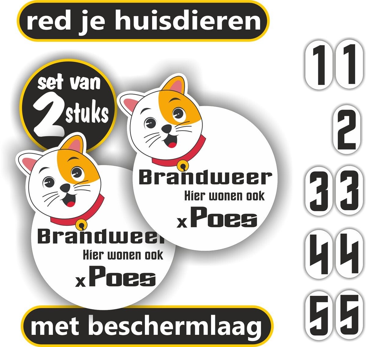 Brandweer hier zijn Poesjes aanwezig.  (1432.76)