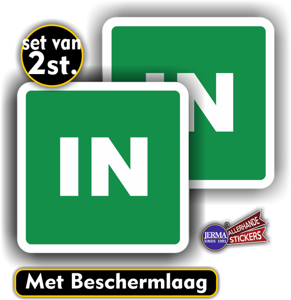 IN deursticker set 2 stuks (361.18)