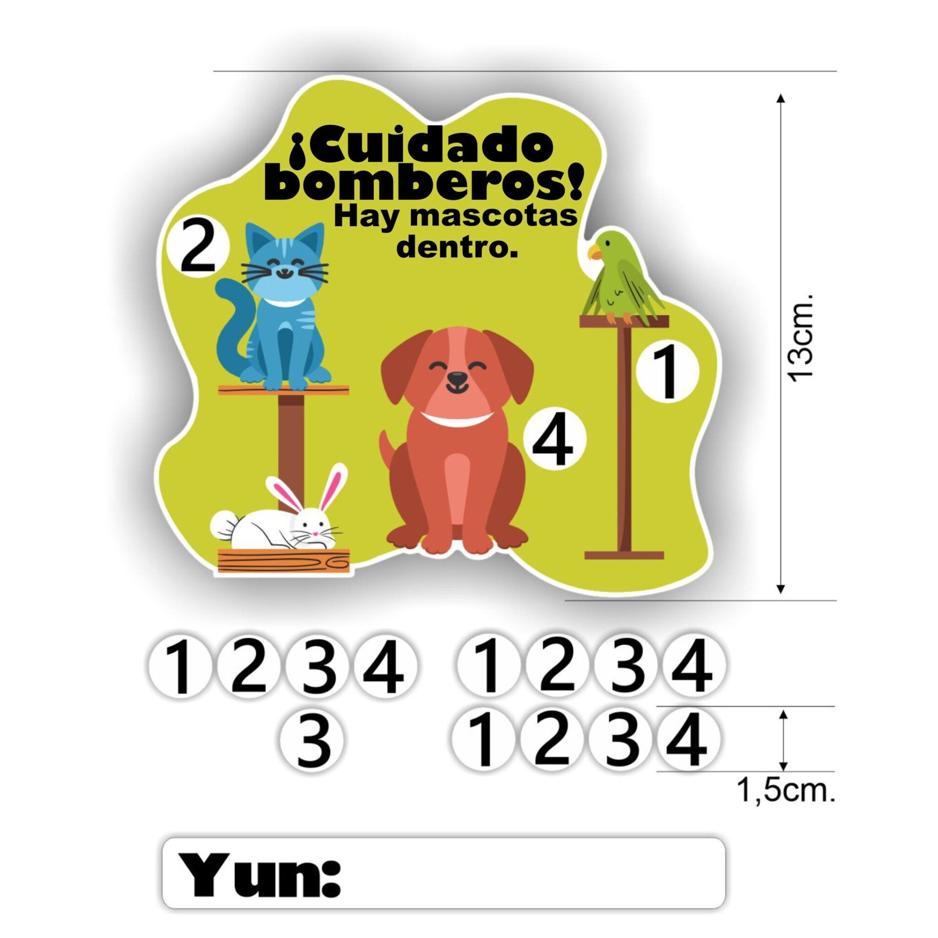 Cuidado hay mascotas (ES)  (1320.67)