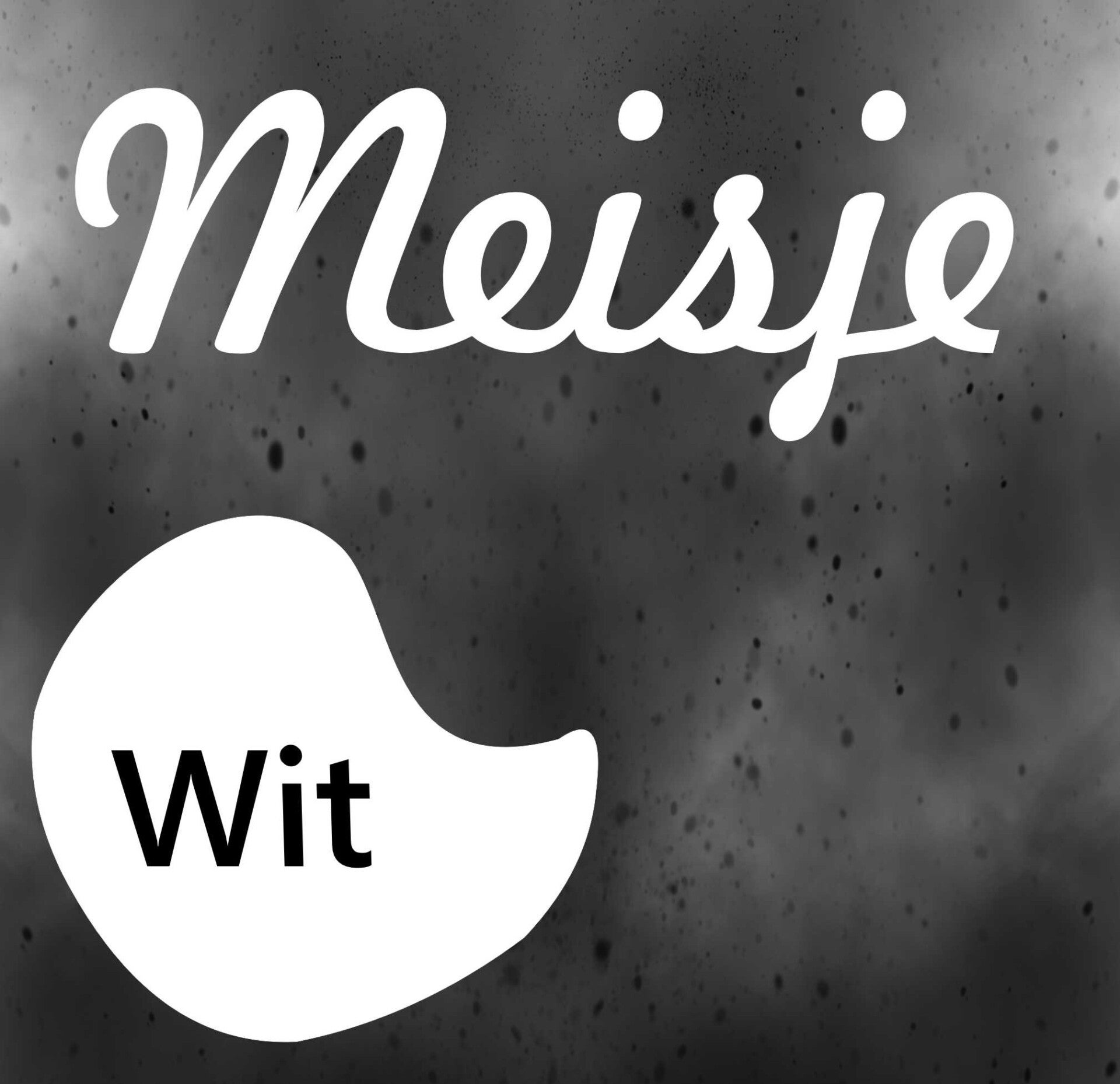 Hoera een Meisje geboorte raamsticker Meisje Wit (855.8)