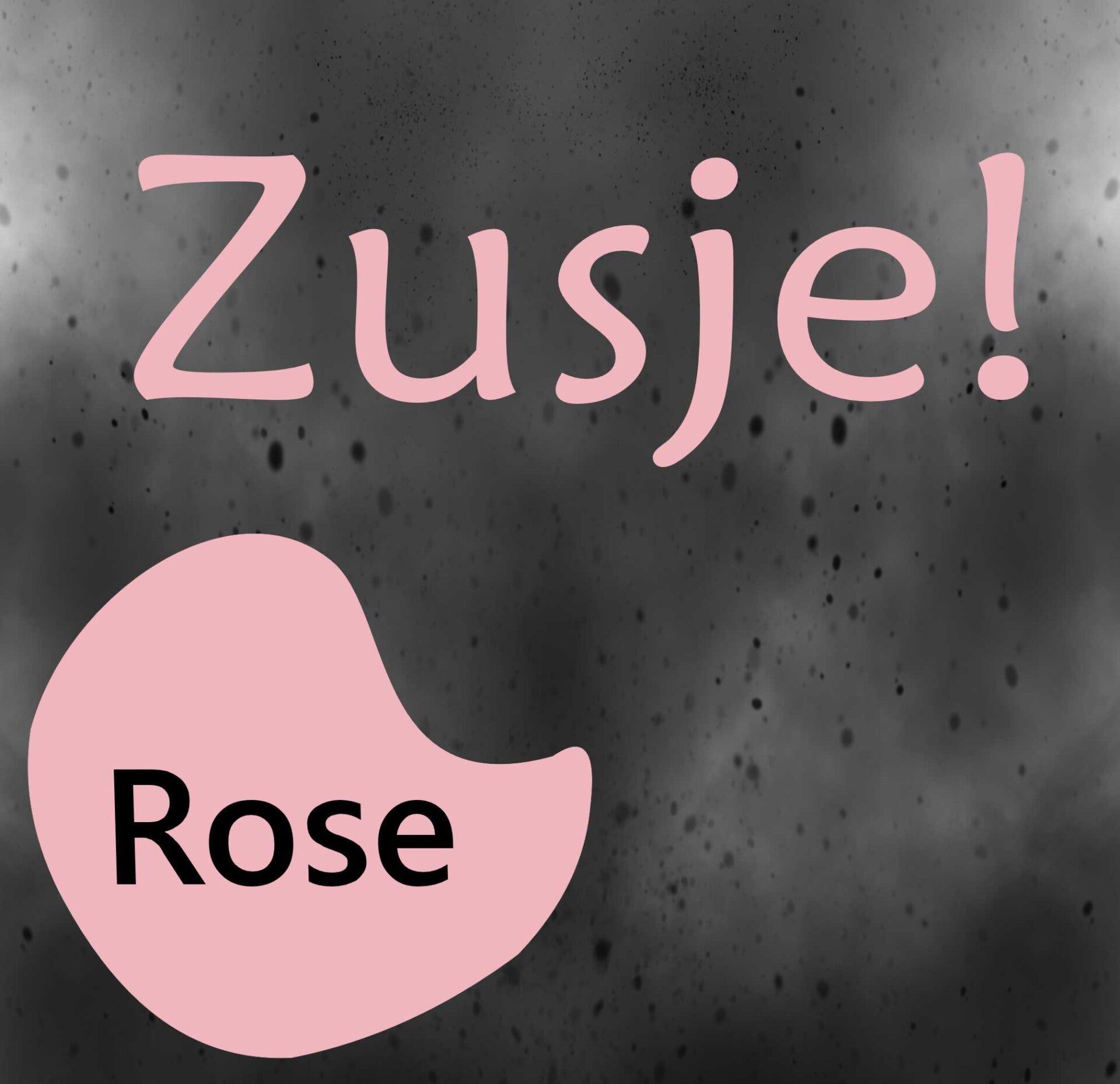 Geboorte sticker een Hoera een zusje Roze (563.12)
