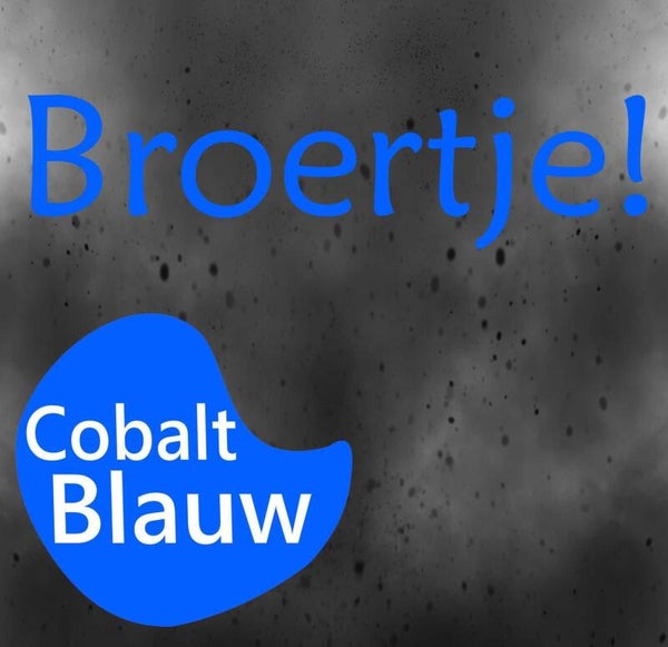 Geboorte sticker een Hoera een broertje blauw (563.2)