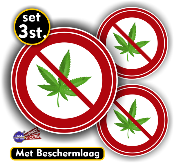 Blowen niet toegestaan Stickerset (771.30)