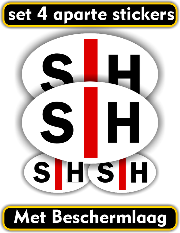 SH Slechthorend Embleem Stickers (919.44)