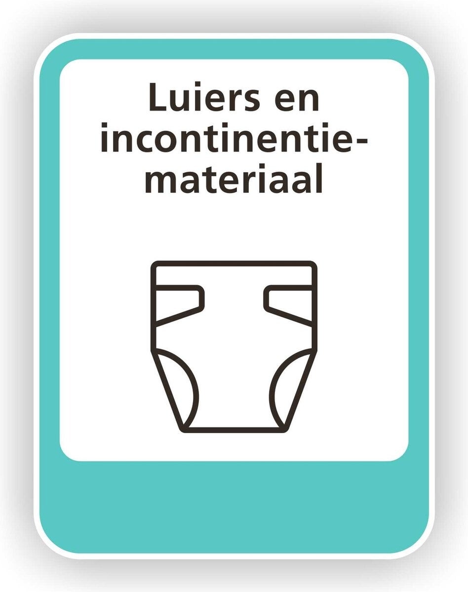 Inzamelpunt voor Luiers - Incontinentiemateriaal - Sticker (307.16)