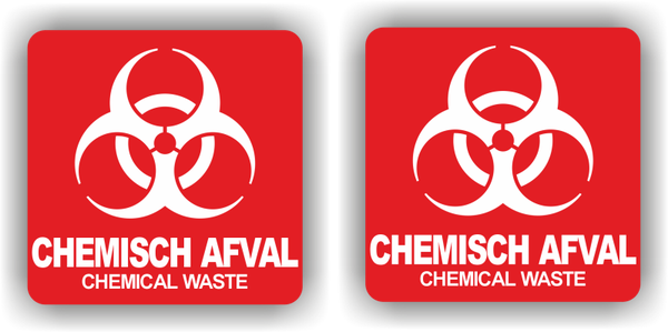 Chemische afval volgens opgave