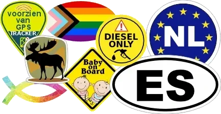 Auto - Bumper stickers