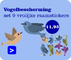 Vogel Raamstickers 