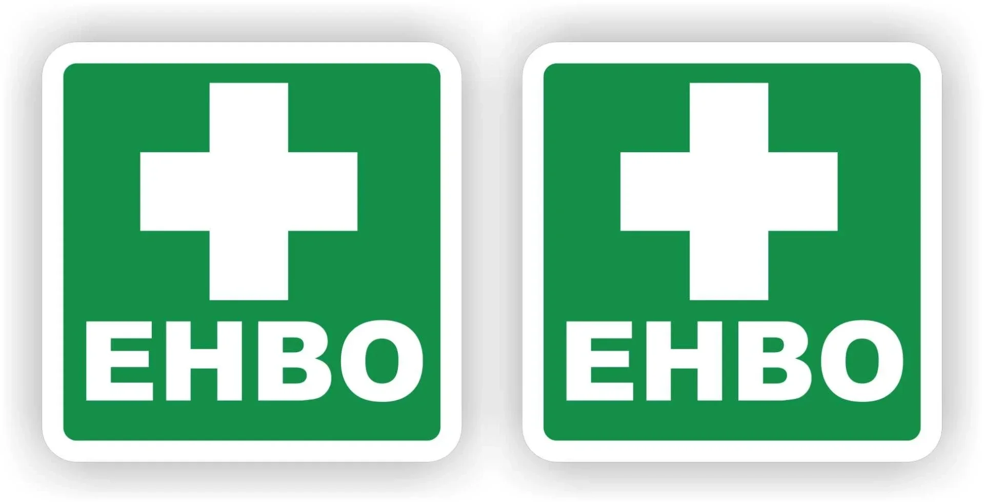 EHBO aanwijzing sticker set 2 st. (385.la19)
