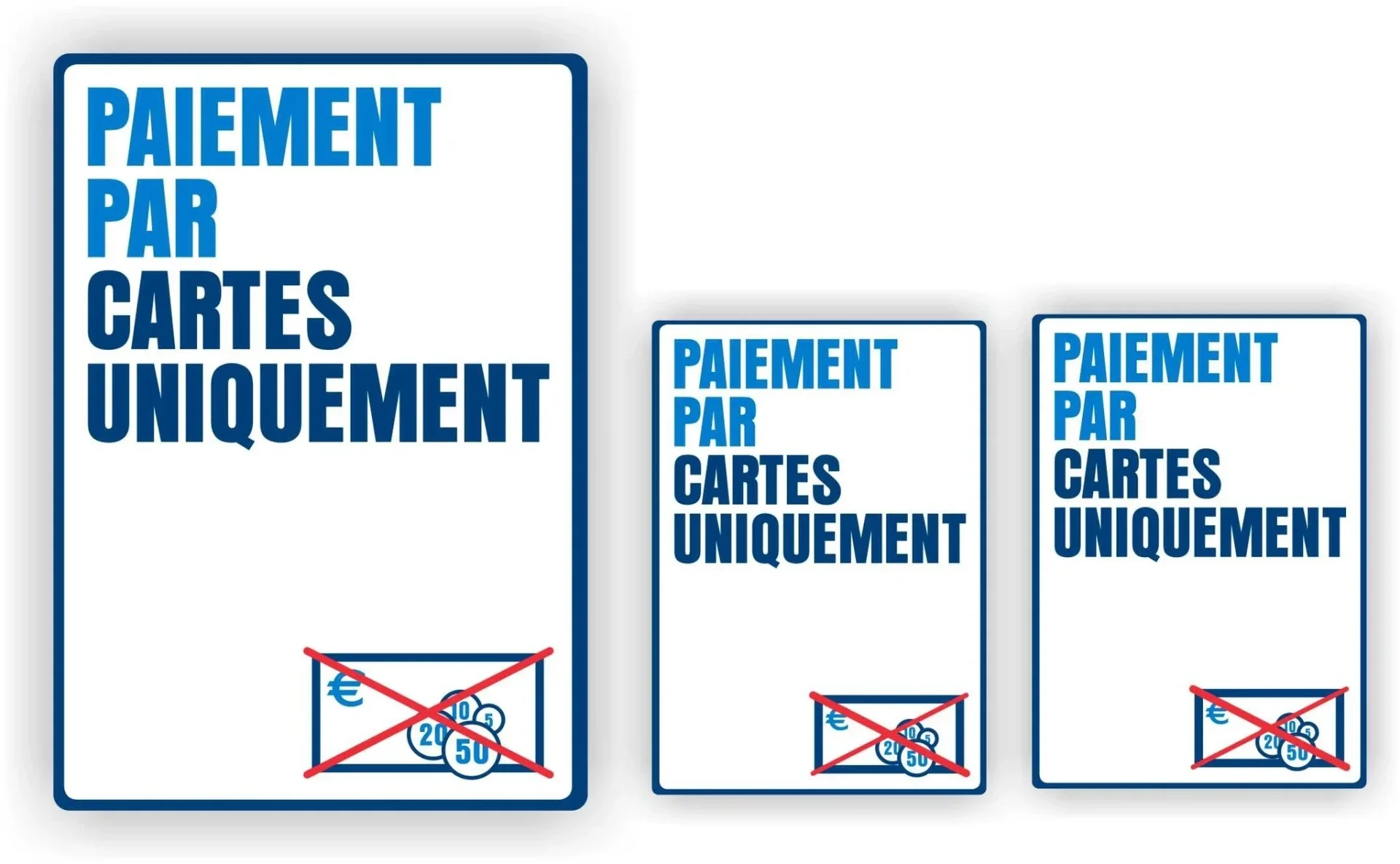 Paiment par cartes Kassa stickers (425.la21)