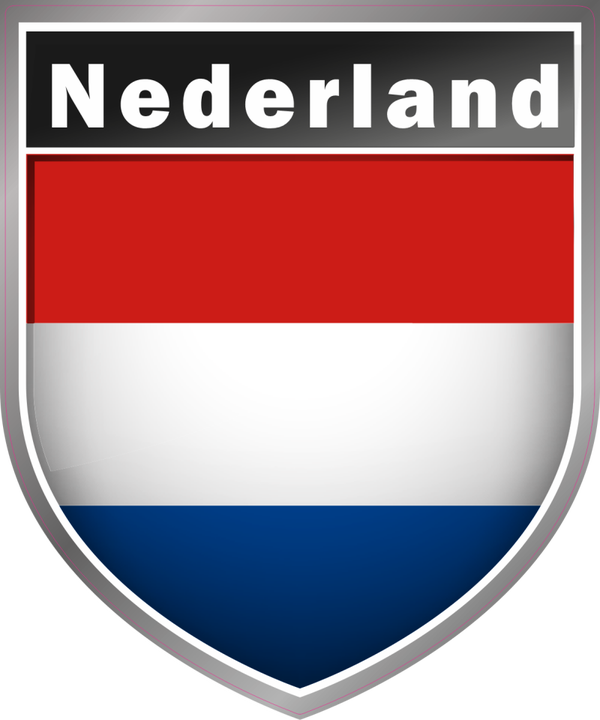 Nederland Embleem Auto Sticker Set – 5 Stuks (1480.42)