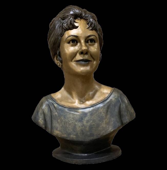 "Miss Betty Lynn", Life size, Bronze, Marshfield, Mo