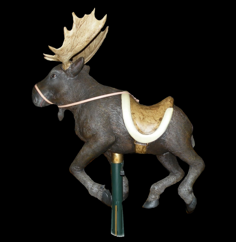 Company Sculpture, "Moose Carousel", Client-Bass Pro Shops, Multiple Locations