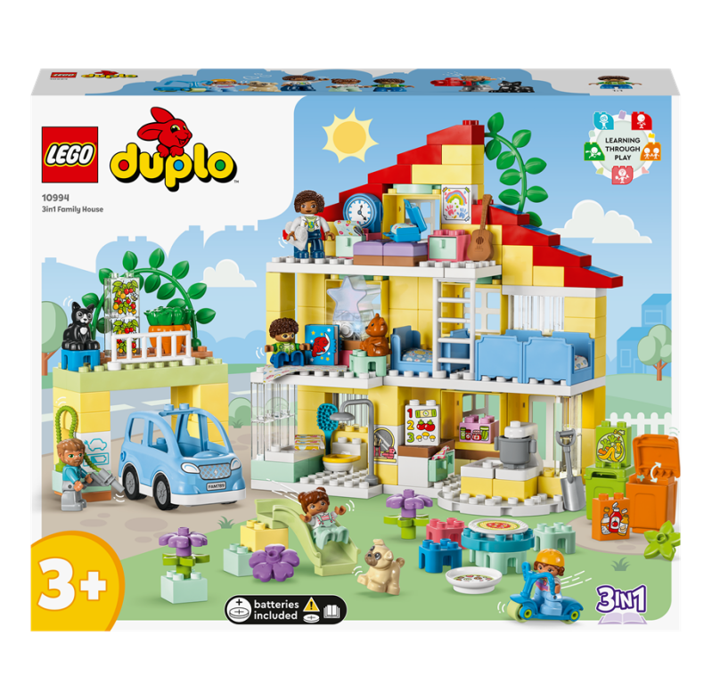 Lego Duplo 3-in-1 familiehuis in verpakking