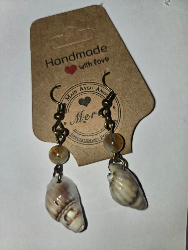 Boucles d’oreilles « Trésor Doré