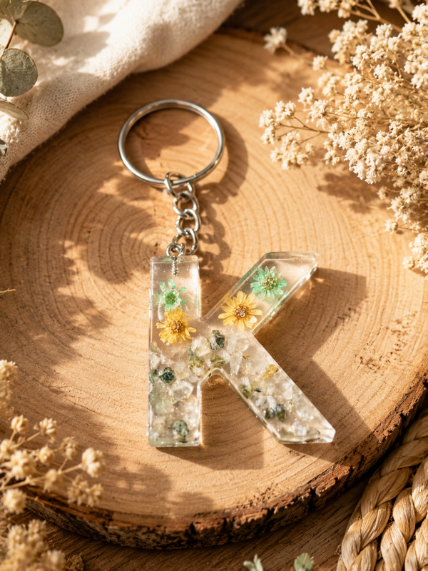 Porte clé en lettre K