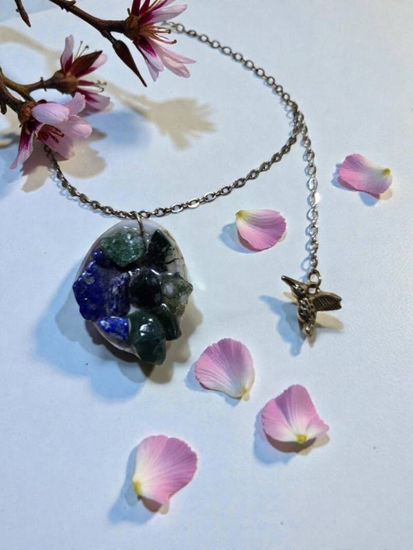 Collier colibri