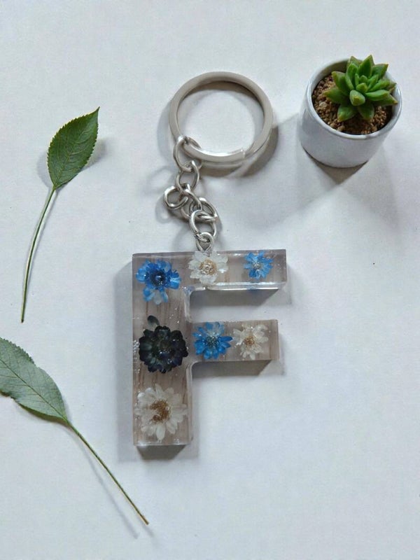 Porte clé en lettre F