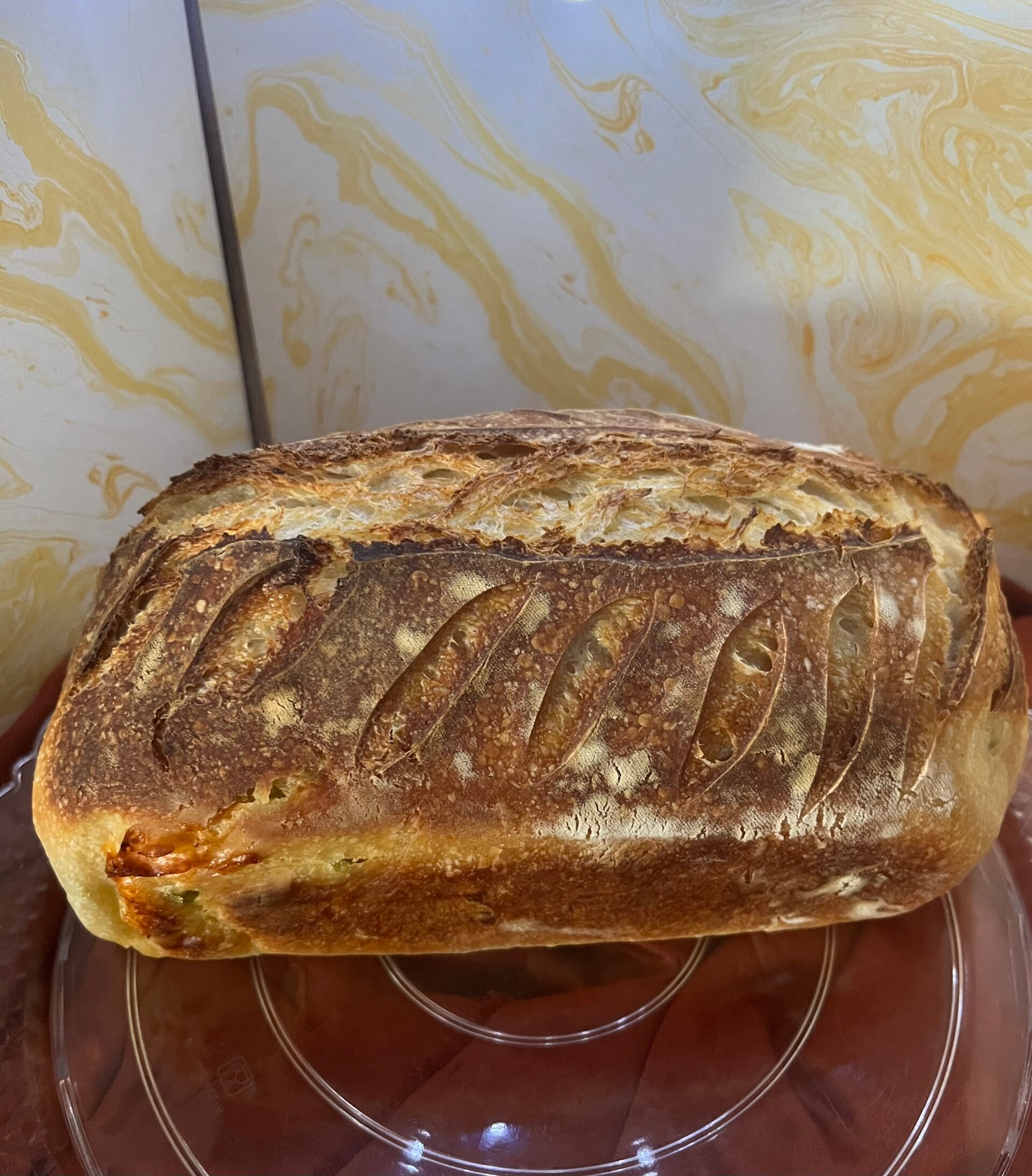 Sourdough inclusion loaf