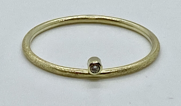 Geelgouden aanschuifring