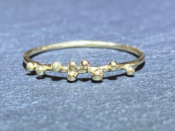 Geel gouden ring