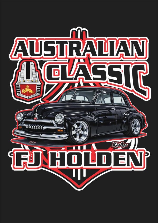 FJ HOLDEN SEDAN BLACK