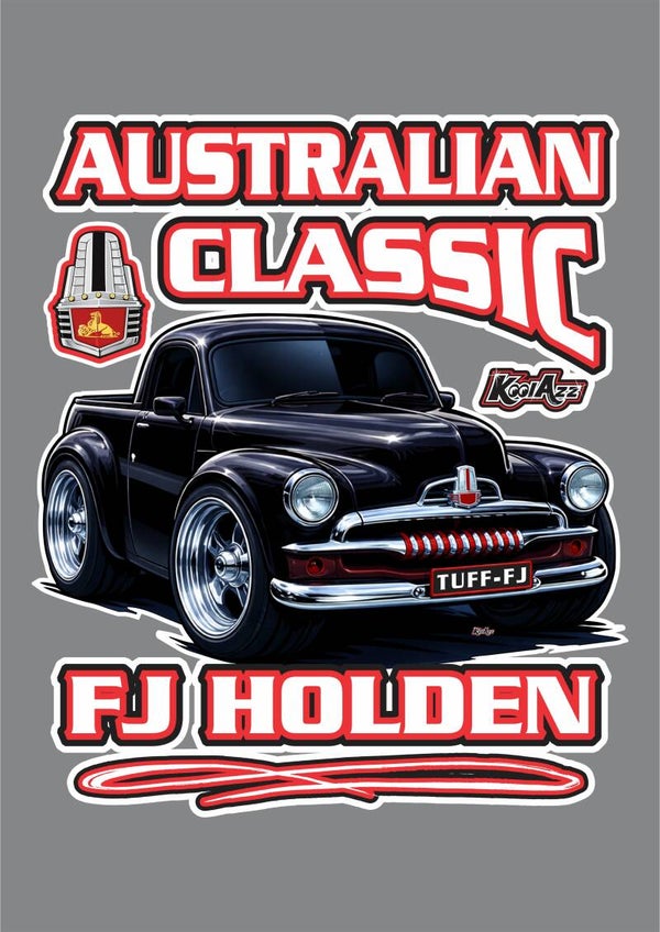 FJ HOLDEN UTE BLACK