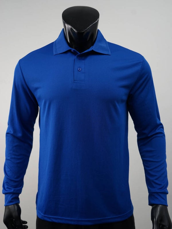 Unisex Adults Sun Smart Long Sleeve Polo -CP1632