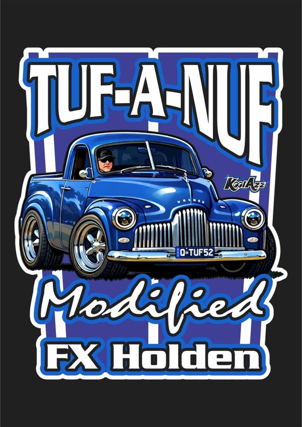 TUF-A-NUF MODIFIED FX HOLDEN UTE BLUE