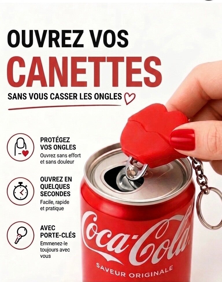 Ouvre-Canette Porte-Clés