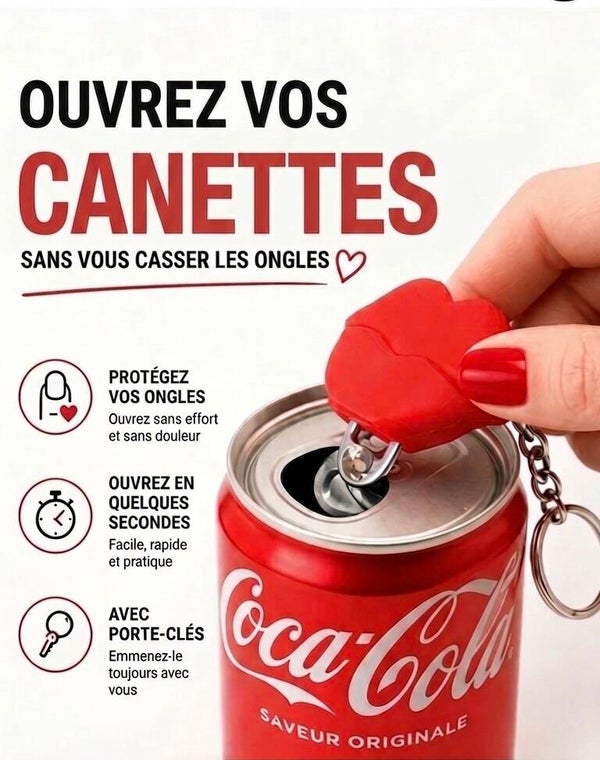 Ouvre-Canette Porte-Clés