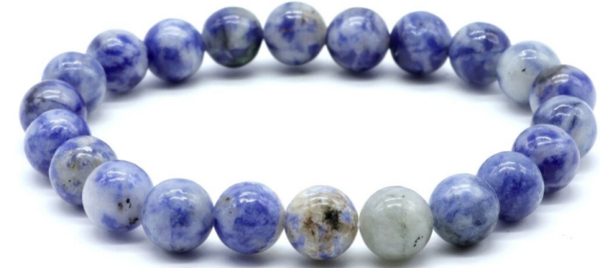 Bracelet perle 8mm Sodalite